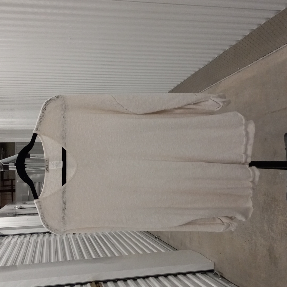 All cotton oversized sweater.